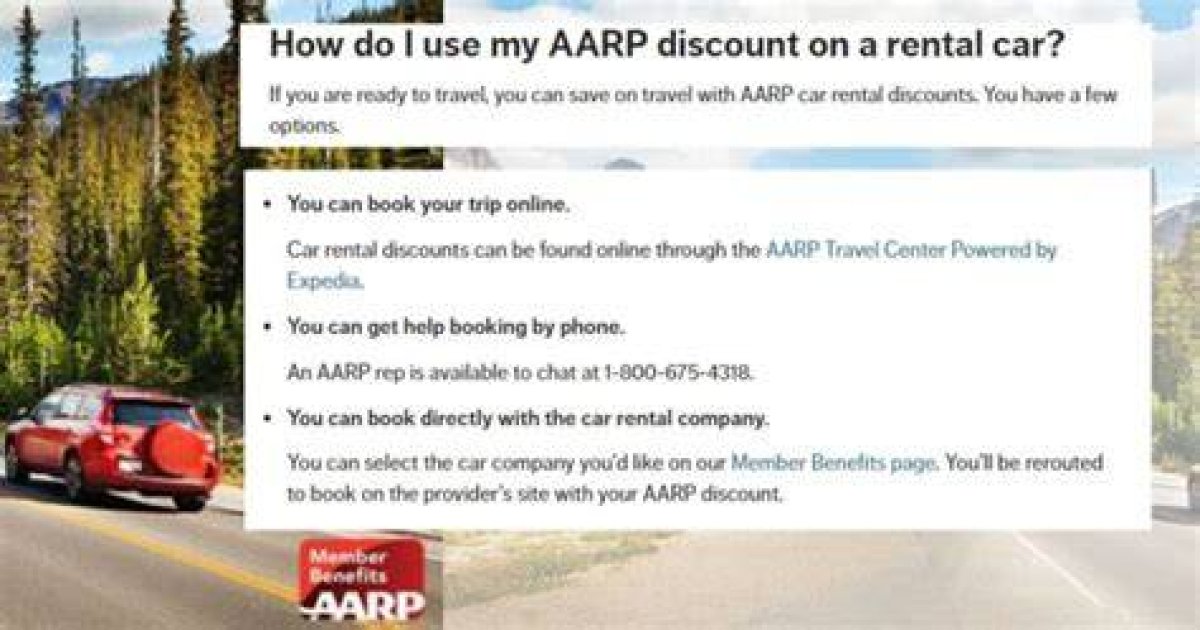 Does Aarp Get Any Car Rental Discounts?